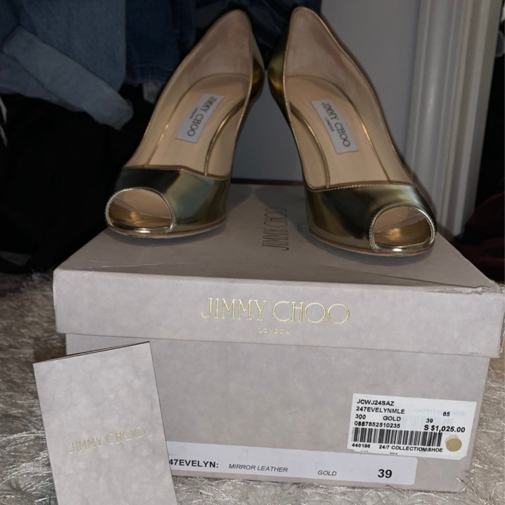 Jimmy Choo Mirror Pumps